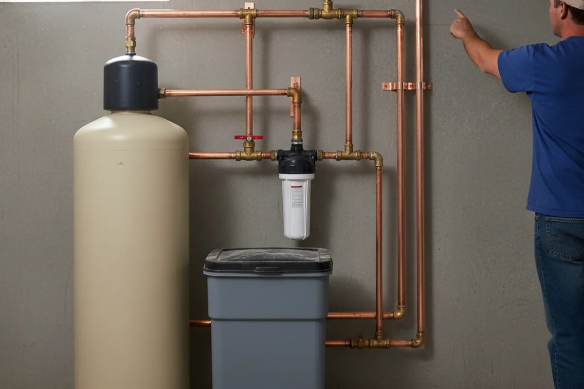 Whole-house water treatment system installed in Derby